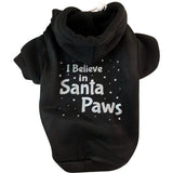   Santa Paws - Pet themed - Christmas, Dog, Cat Hoodie, Gift Made in USA